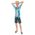 Blue Hawaiian Shirt