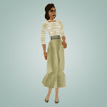 40s Grass Skirt