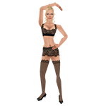 Black Lace Lingerie