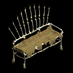 Dem Bones Skull Settee