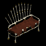 Dem Bones Skull Settee