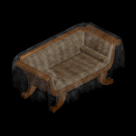 Haunted Mansion Loveseat - Webs